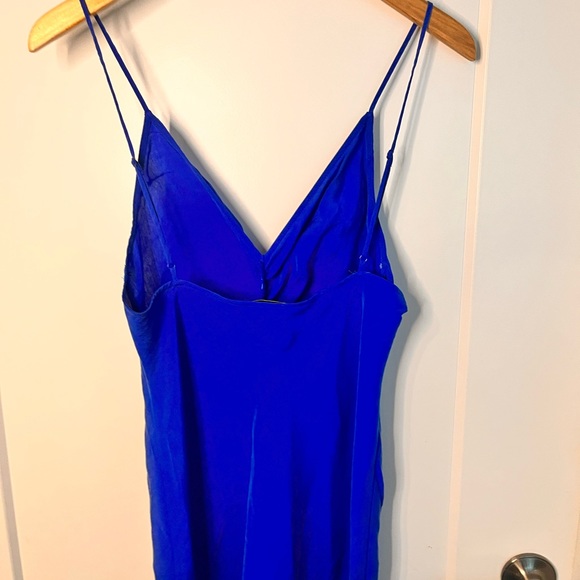 Zara Ruched Slip Dress - Picture 6 of 10
